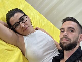 camgirl giving boyfriend blowjob EnrikaFabrizio